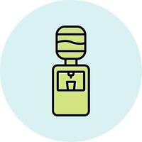 Water Cooler Vecto Icon vector