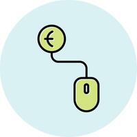 Pay Per Click Vecto Icon vector