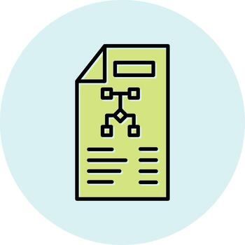 Work File Vecto Icon vector