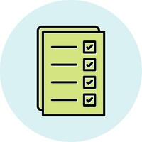 Check list Vecto Icon vector