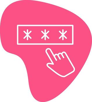Password Vecto Icon vector