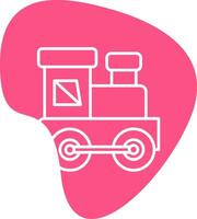 Baby Train Vecto Icon vector