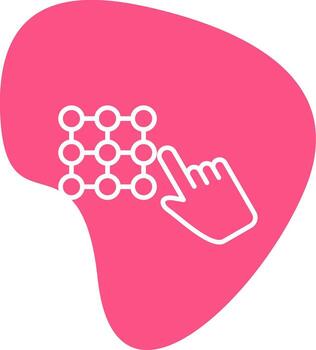 acceso código vecto icono vector