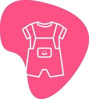 Dungarees Vecto Icon vector