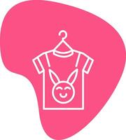 Baby Clothes Vecto Icon vector