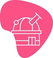 Space Observatory Vecto Icon vector