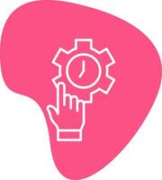 Time Management Vecto Icon vector