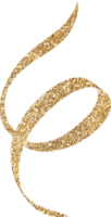 Gold Glitter Confetti png