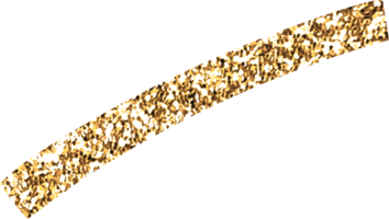 guld glitter konfetti png