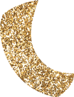 Gold Glitter Confetti png