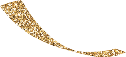 Gold Glitter Confetti png