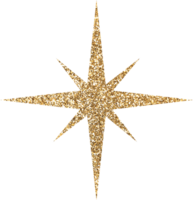 Gold hell funkeln Star png