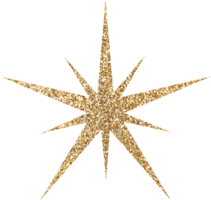 Gold hell funkeln Star png