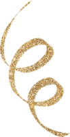 Gold Glitter Confetti png