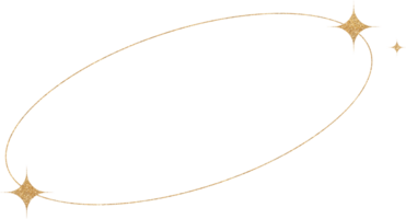 oro Brillantina marco png