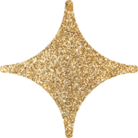 Gold hell funkeln Star png