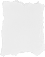 White Torn Paper png