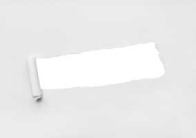 White Torn Paper Background png