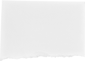 papier déchiré blanc png