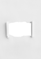 White Torn Paper Background png