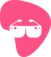 Smart Glasses Vecto Icon vector