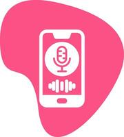Voice Assistant Vecto Icon vector