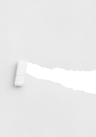 White Torn Paper Background png