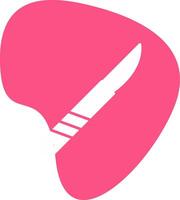 Surgical Knife Vecto Icon vector