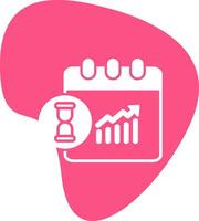 Work Dead Line Vecto Icon vector