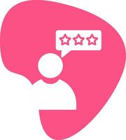 Customer Review Vecto Icon vector