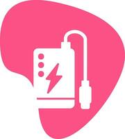 Power Bank Vecto Icon vector