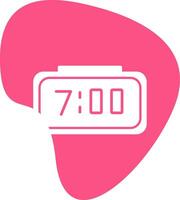 Digital Clock Vecto Icon vector