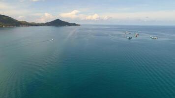 vista sul mare in Tailandia video