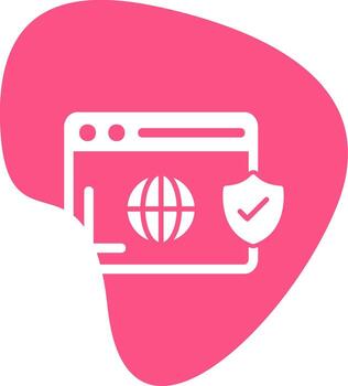 Secure  Browser Vecto Icon vector