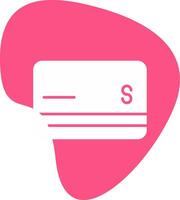 crédito tarjeta vecto icono vector