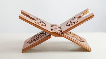 wooden stand for reciting the Koran photo