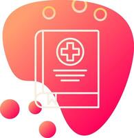 Medical Book Vecto Icon vector