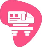 Monorail Vecto Icon vector