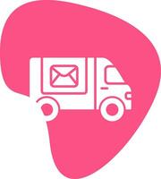 Postal Delivery Vecto Icon vector