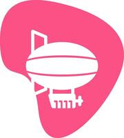 Blimp Vecto Icon vector