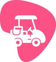 Golf Caddy Vecto Icon vector