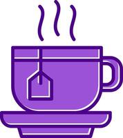 Tea Cup Vecto Icon vector
