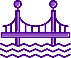 Bridge Vecto Icon vector