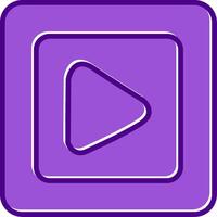 Play Button Vecto Icon vector