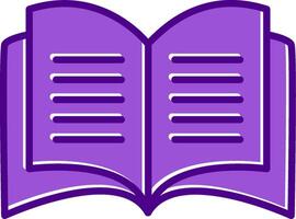 Open Book Vecto Icon vector