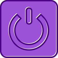 Power Button Vecto Icon vector