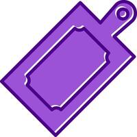 Chopping Board Vecto Icon vector