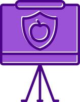Food Presentation Vecto Icon vector
