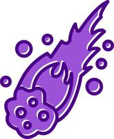 Meteor Vecto Icon vector
