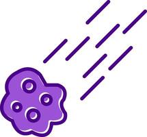 Meteor Vecto Icon vector